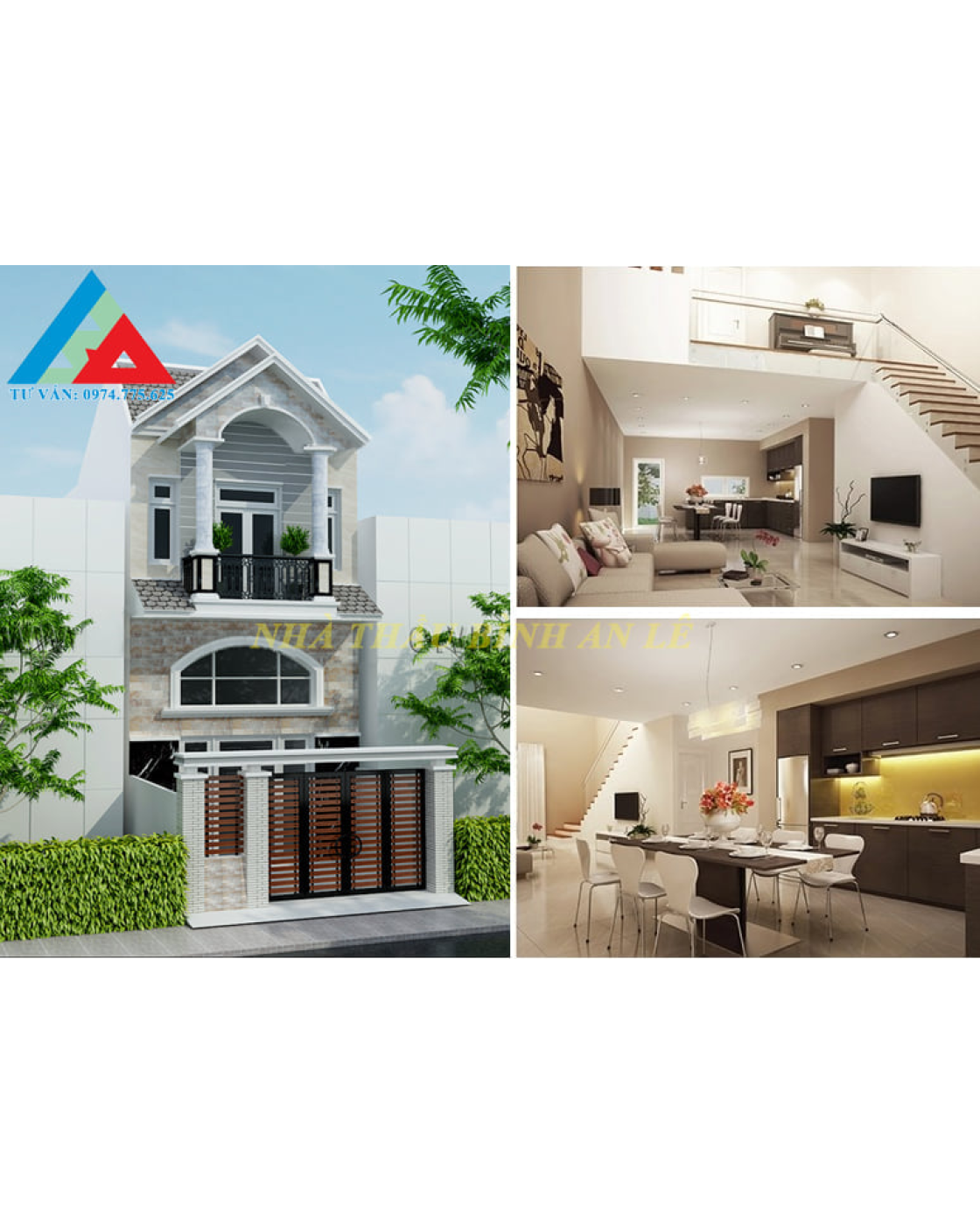 Mẫu nhà phố đẹp của năm