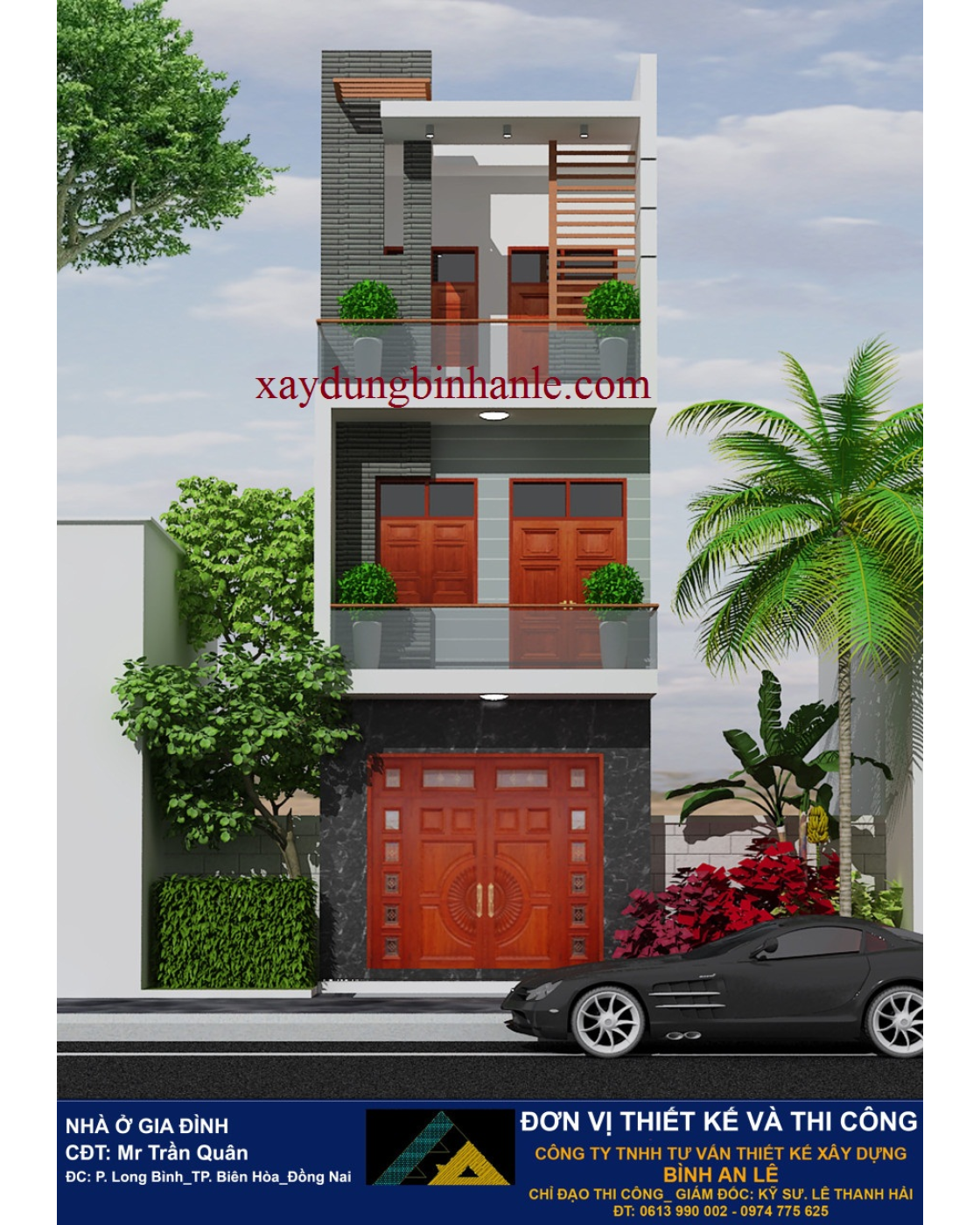 Nhà anh Trần Quân