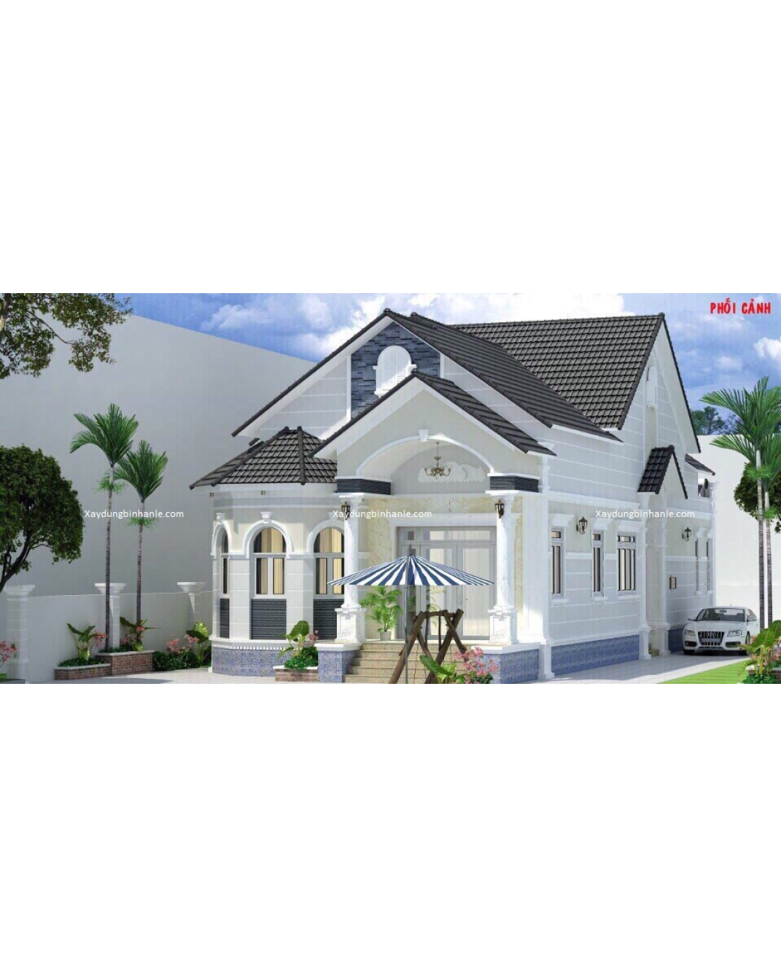 Mẫu Nhà Phố 100m2 ~ 150m2 với DT 9x14