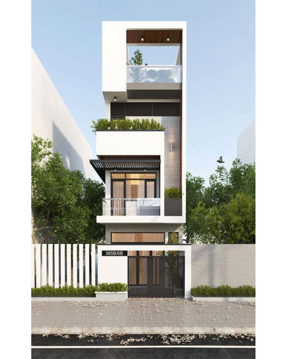 17 mẫu thiết kế mặt tiền nhà ống đẹp, hiện đại