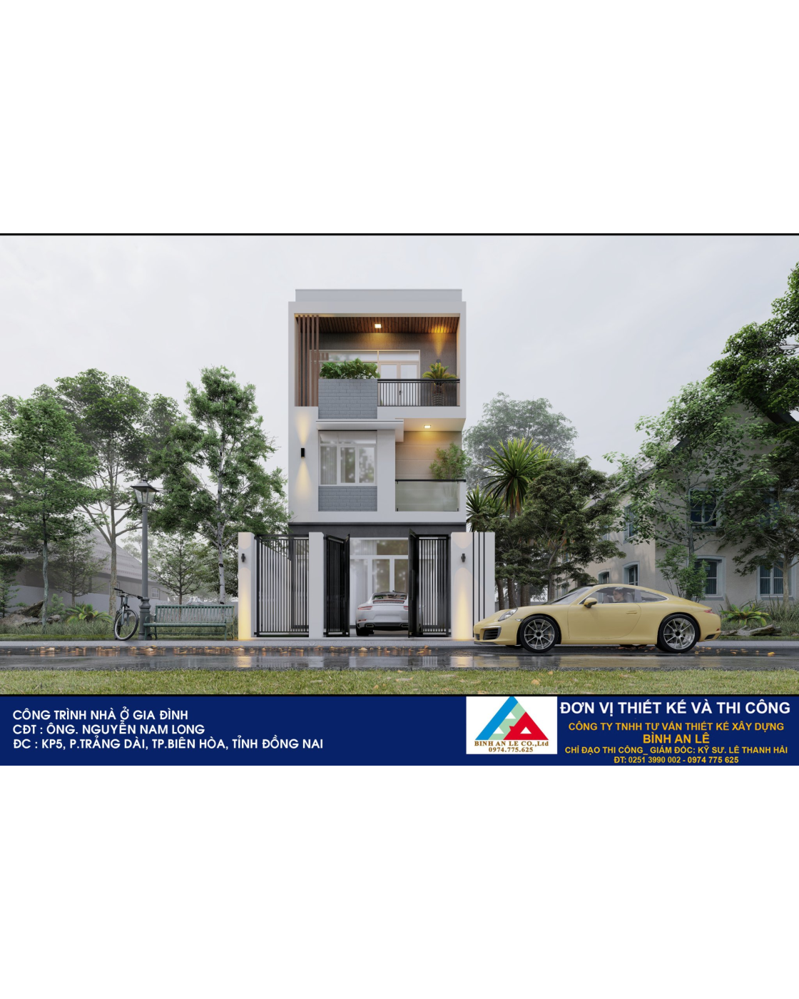 Xây nhà trọn gói tại Biên Hòa Đồng Nai