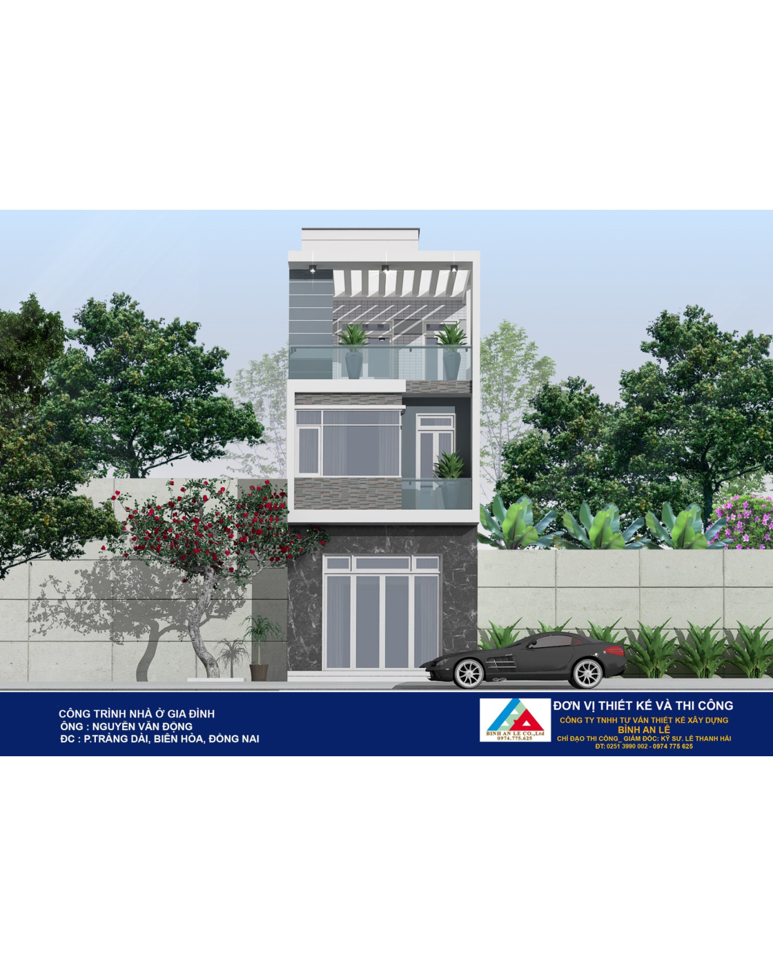 Thiết kế nhà đẹp biên hòa