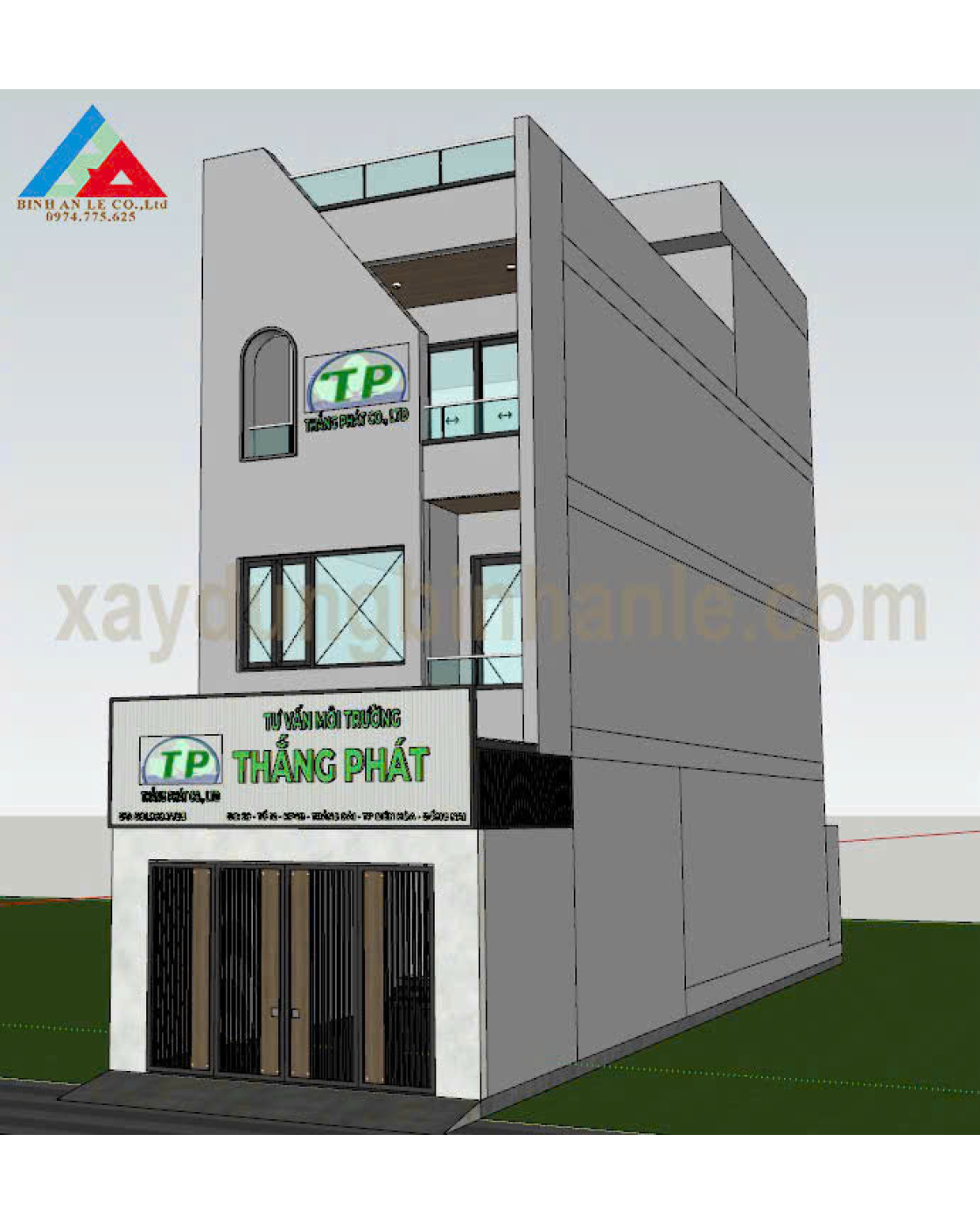 Xây Dựng Trọn Gói Nhà Phố Hiện Đại Đồng Nai 