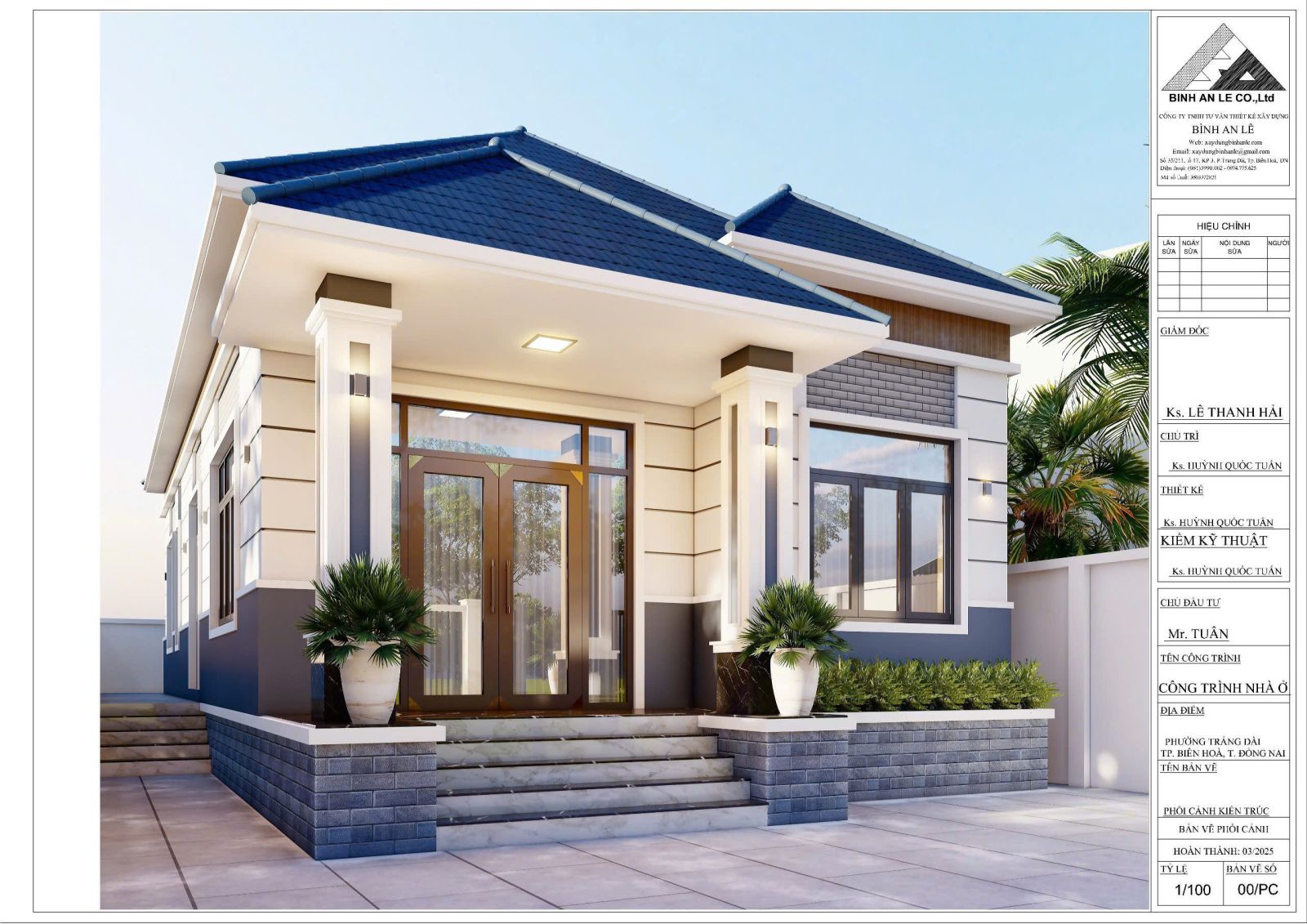 Biệt Thự Mini Mái Nhật 2026