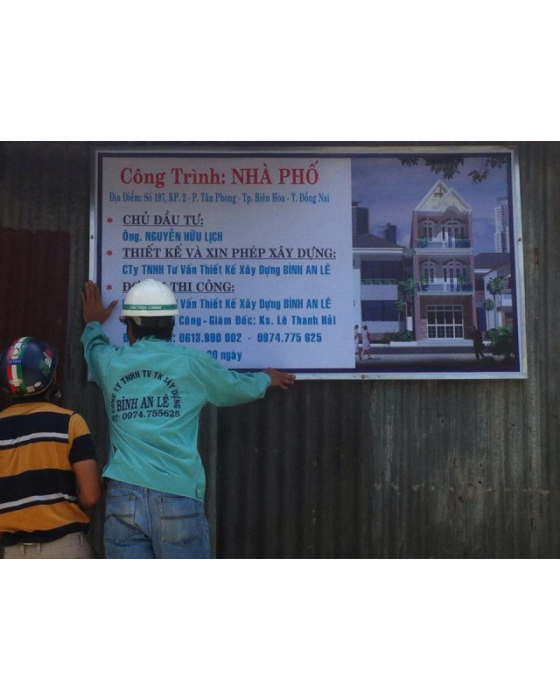 Công trình nhà phố anh Tú phường Long Bình