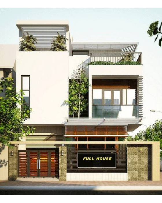 Nhà phố hiện đại