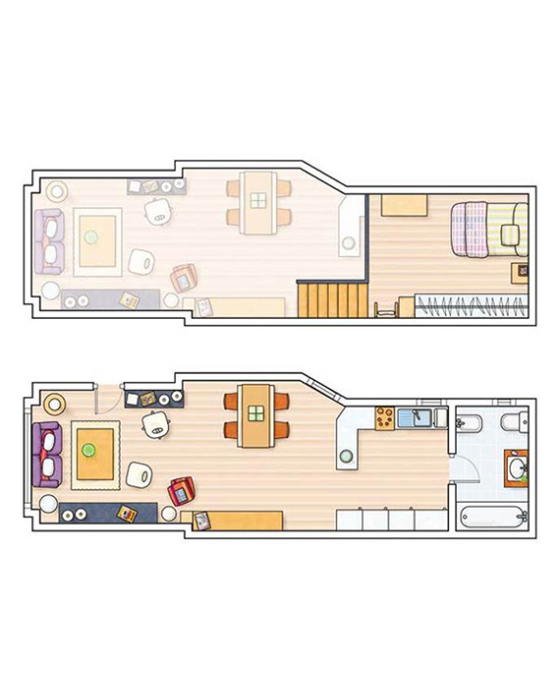 Mẫu nhà nhỏ đẹp 40m2