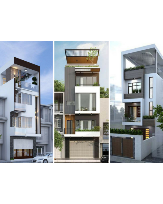20 mẫu nhà phố mặt tiền 5m có thiết kế đẹp mang phong cách riêng