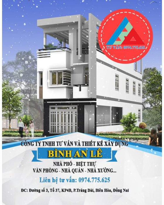 Mẫu Nhà Phố ngang 6m dài 20m