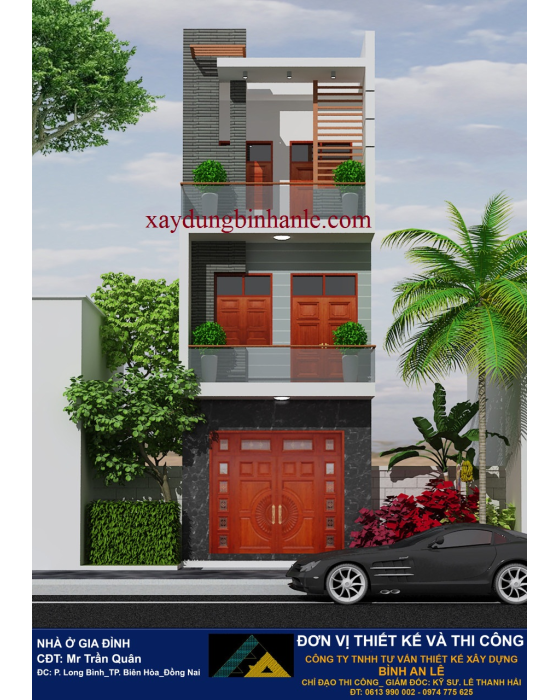Nhà anh Trần Quân