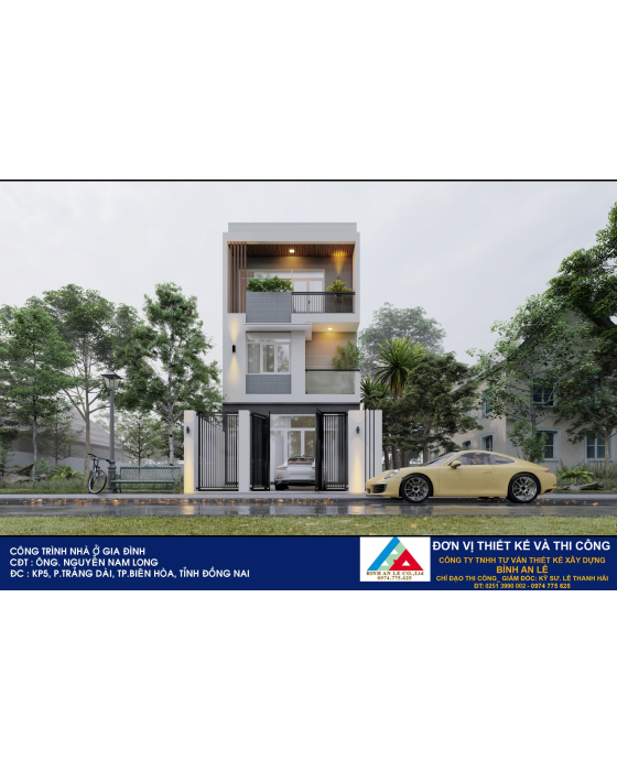 Xây nhà trọn gói tại Biên Hòa Đồng Nai