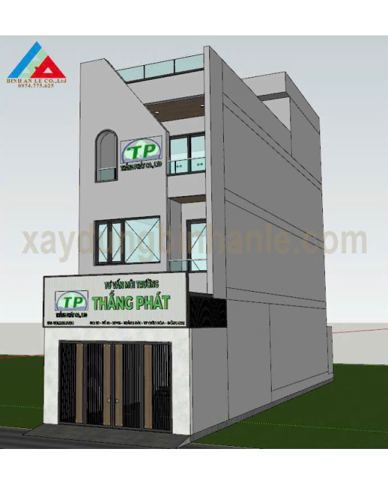Xây Dựng Trọn Gói Nhà Phố Hiện Đại Đồng Nai 